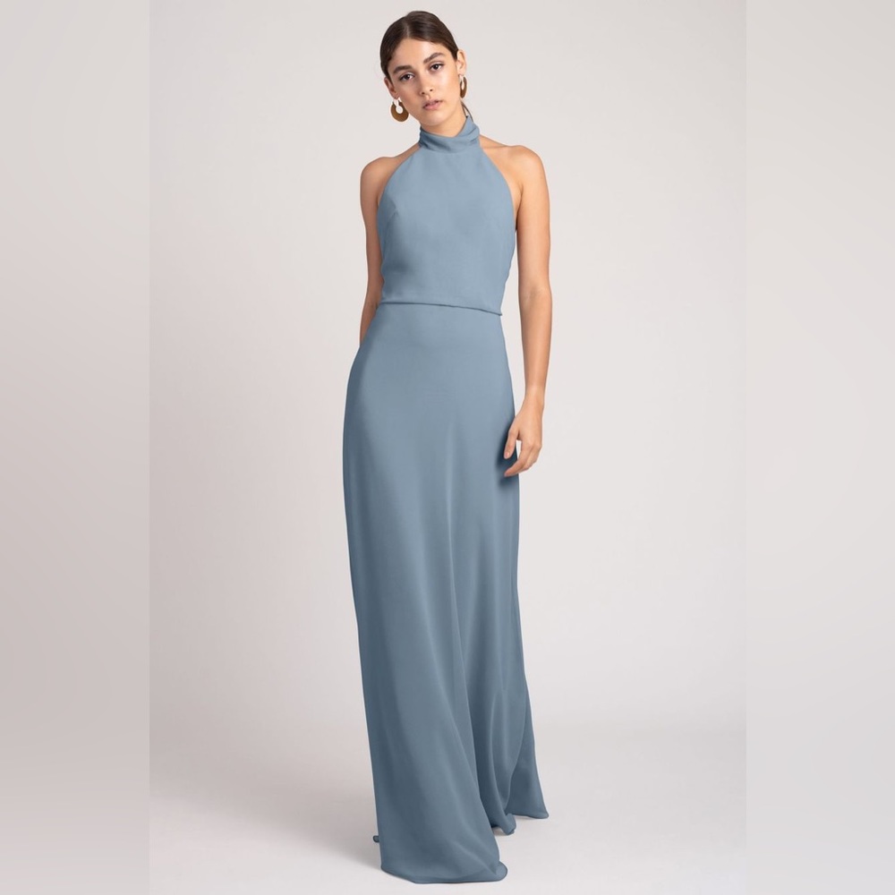 Jenny Yoo Bridesmaid Dress - size 8 - altered to accommodate 7 month bump!